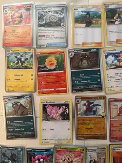 100 Pokemon TCG Sleeved Card Lot All Cards Shown Holo Common + Great Deal - Image 2