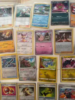 100 Pokemon TCG Sleeved Card Lot All Cards Shown Holo Common + Great Deal - Image 4