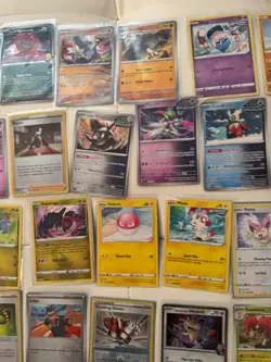 100 Pokemon TCG Sleeved Card Lot All Cards Shown Holo Common + Great Deal - Image 5