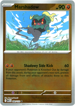 Marshadow (Reverse Holo) 080/132 - Mega Evolution - Pokemon - NM/M English - Image 1