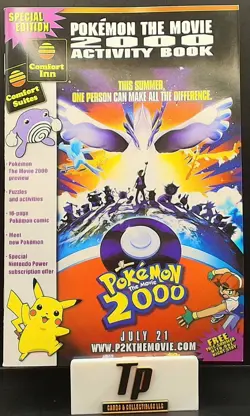 Pokemon 2000 - The Power of One Movie Activity Book Comfort Suites/ Comfort Inn - Image 1