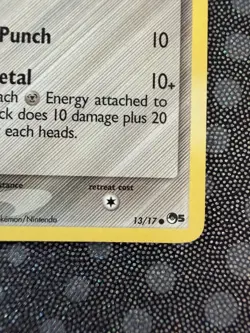 Pokemon TCG Pikachu Delta Species 13/17 Pop Series 5 Steel Type NM - Image 5
