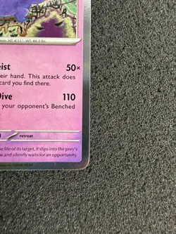 Pokemon TCG Gengar Rare Holo SV Scarlet & Violet 151 Card 094/165 NM Condition - Image 3