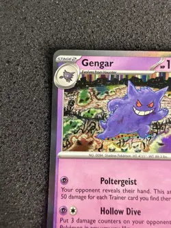 Pokemon TCG Gengar Rare Holo SV Scarlet & Violet 151 Card 094/165 NM Condition - Image 5