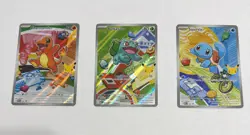 Pokemon TCG First Partner Illustration Collection Series 1 Kanto GEN 1 Set - Image 1