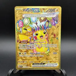Pokemon Pikachu ex Full Art Holo Hyper Rare 247/191 NEAR MINT - Image 1