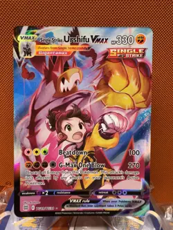 Single Strike Urshifu Vmax - TG19/TG30 Brilliant Stars GALLERY Pokemon - NM 1791 - Image 1
