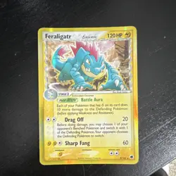 Pokemon Feraligatr EX Delta Species 2/101 Holo Rare Dragon Frontiers 2006 120 HP - Image 1