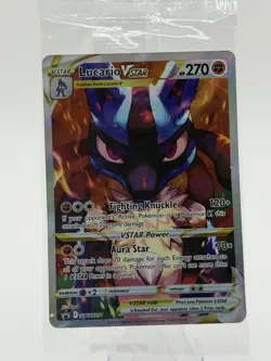 Pokemon Lucario VSTAR Promo Card SWSH291 Sword & Shield English 2023 - Image 1