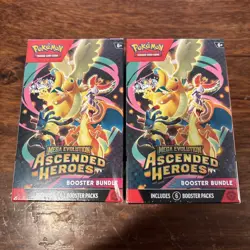 X2. Pokemon Ascended Heroes Booster Bundle New Sealed 2 boxes - Image 1