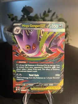 Pokemon TCG Mega Gengar EX 56/94 Phantasmal Flames NM - Image 1