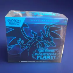 Pokemon TCG Mega Evolution Phantasmal Flames Elite Trainer Box ETB SEALED NEW! - Image 1