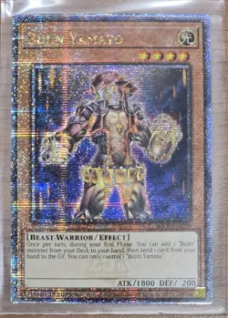 Bujin Yamato - RA04-EN209 - Quarter Century Secret Rare Yugioh - 1st Edition NM - Image 1