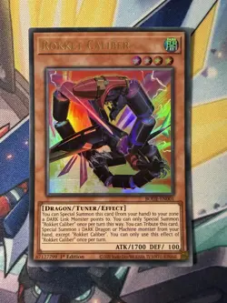 YuGiOh! Rokket Caliber Ultra Rare BODE-EN001 - Image 1