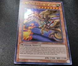Lord Gaia the Fierce Knight MVP1-EN050 The Dark Side of Dimensions Ultra Rare NM - Image 2