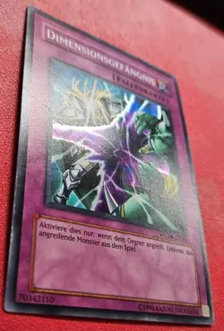 1x Yu-Gi-Oh! GERMAN Dimensional Prison - WC08-DE003 - Super Rare - LP - Image 2