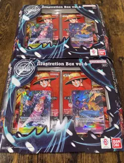 ONE PIECE Card Game Illustration Box Vol. 6 English Factory Sealed (Set of 2) - Image 1