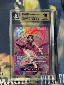 ONE PIECE Card Game Boa Hancock Sp Adventure on KAMI’s Island OP15 JP BGS 10 - Image 1