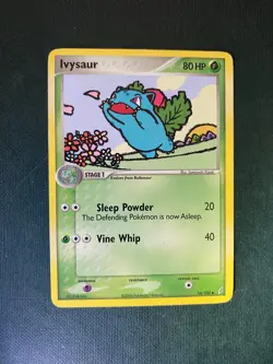 2006 Ivysaur 34/100 Crystal Guardians Regular Pokemon Card - Image 1