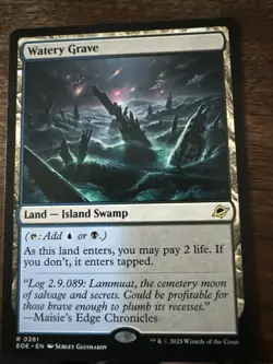 Watery Grave Edge of Eternities Regular Rare Card EOE 0261 - Image 1