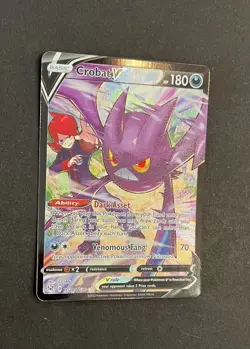Pokemon Crobat V TG20/TG30 Lost Origin Trainer Gallery NM - Image 3
