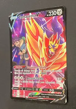 Pokemon Zamazenta V TG22/TG30 Astral Radiance Trainer Gallery Full Art NM - Image 3