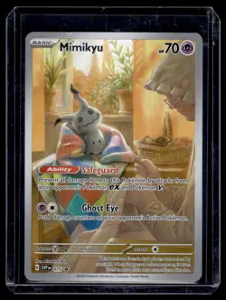 2024 Pokemon Scralet & Violet Promo Mimikyu 075 (TOP EDGE) (CF) - Image 1