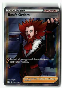 Boss's Orders ⭐ TG24/TG30 Holo Lost Origin Trainer Gallery Pokemon NM - Image 1