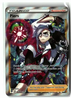 Piers ⭐ TG28/TG30 Holo Ultra Rare Astral Radiance Trainer Gallery Pokemon NM - Image 1