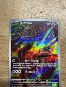 NM Drowzee 210/198 SV Scarlet & Violet Pokemon Full Art Illustration - Image 3