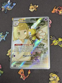 Pokemon Lillie's Ribombee 164/159 SV Journey Together Holo NM - Image 1