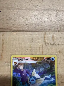 Vaporeon NM TG02/TG30 - Holo Rare Brilliant Stars Trainer Gallery - Pokemon - Image 2