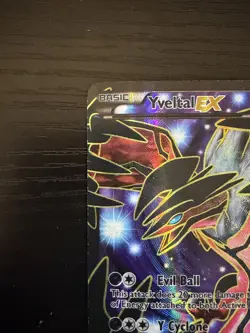 Pokemon TCG XY Base Set 144/146 Yveltal EX (144 Full Art) Ultra Rare NM- - Image 2