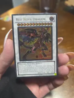 🔥Yu-Gi-Oh! Red Nova Dragon 1st Edition Ultimate Rare STBL-EN042 NM🔥 - Image 1
