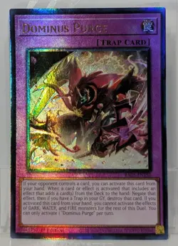YuGiOh! Dominus Purge - 1st Edition - Ultimate Rare - RA05-EN150 - Image 1