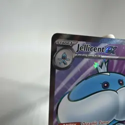 Pokemon Jellicent ex 160/086 SV White Flare Ultra Rare Full Art Holo EX Card - Image 3