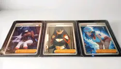 Lot Bundle Of 7 Custom Waifu Anime Pokemon Style Cards - Image 2