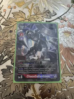 Digimon Card Game ChaosGallantmon EX4-011 Digimon Alternative Being Alt Art - Image 1