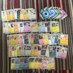 Obsidian Flames Bulk circa 80/90 Cards. Inc. Holos - Image 1