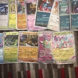 Obsidian Flames Bulk circa 80/90 Cards. Inc. Holos - Image 3