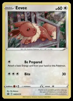 Eevee - SWSH175 SWSH: Sword & Shield Promo Cards Pokemon TCG - Image 1