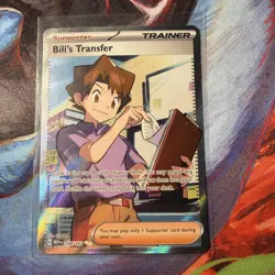 Pokemon TCG Bill's Transfer Holo Card 194/165 SV Scarlet & Violet 151 Ultra Rare - Image 1