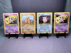 Pokemon TCG Base Set 2 Unlimited Holo Rare Lot WOTC VTG 2000 - 4 Cards - Image 1