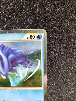 Pokemon TCG Suicune HGSS21 2010 Fall Collector's Tin Black Star Promo Holo NM - Image 3