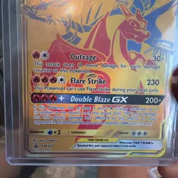 Reshiram & Charizard GX Tag Team 2016-19 Pokemon SM Black Star Promos #SM247 🔥 - Image 3