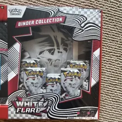 Pokemon TCG Scarlet & Violet Black Bolt & White Flare Binder & Poster Box - Image 4