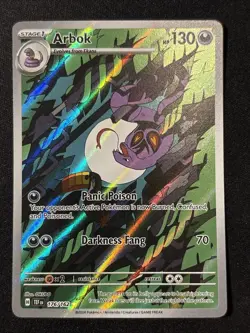 2024 Pokemon SV TEFen Temporal Forces 176/162 Arbok - Image 1