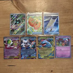 Pokemon Mega Evolutions EX Bundle x7 173/132 167/132 149/132 003/132 MEP005 - NM - Image 1