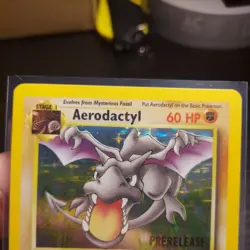 Pokemon Aerodactyl 1/62 Fossil Holo Rare 1st Edition 1999 English 60 HP - Image 2