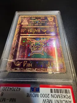 Ancient Mew PSA 8 Pokemon Holographic Promo - Image 5